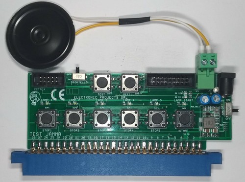 Banco prova jamma - x, schede